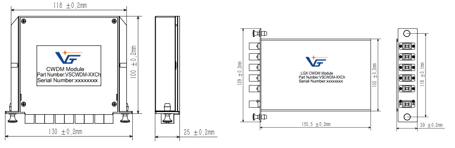 5G緊湊型CWDM解決方案